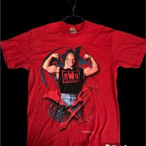 Wrestling Tshirt Flex Lex Size Large Mens